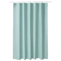 Perdea de duș Ikea Luddhagtorn 200 x 180 cm / Vinil / Teal