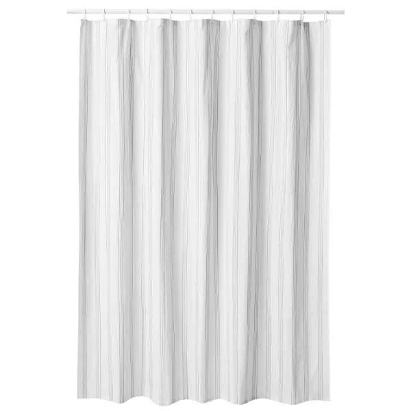 Шторка для ванной Ikea Svartstarr 200 x 180 см / Полиэстер / Белый photo 1