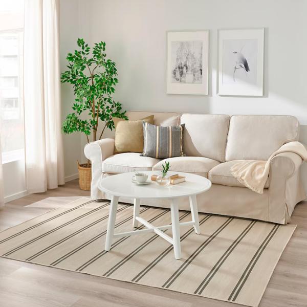 Ковер Ikea Virklund Бежево Серый / Полипропилен photo 2 Ковер Ikea Virklund Бежево Серый / Полипропилен photo 2