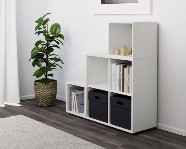 Etajeră Ikea Eket 107 x 105 x 35 cm / PAL / White photo 4