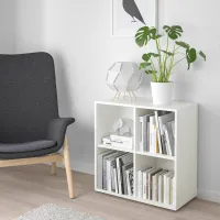 Стеллаж Ikea Eket 72 x 70 x 35см cm / ЛДСП / Темно-серый photo 5