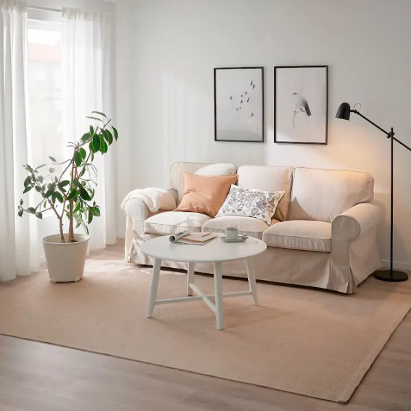 Ковер Ikea Vodskov Коричневый Серый / Джут photo 3 Ковер Ikea Vodskov Коричневый Серый / Джут photo 3