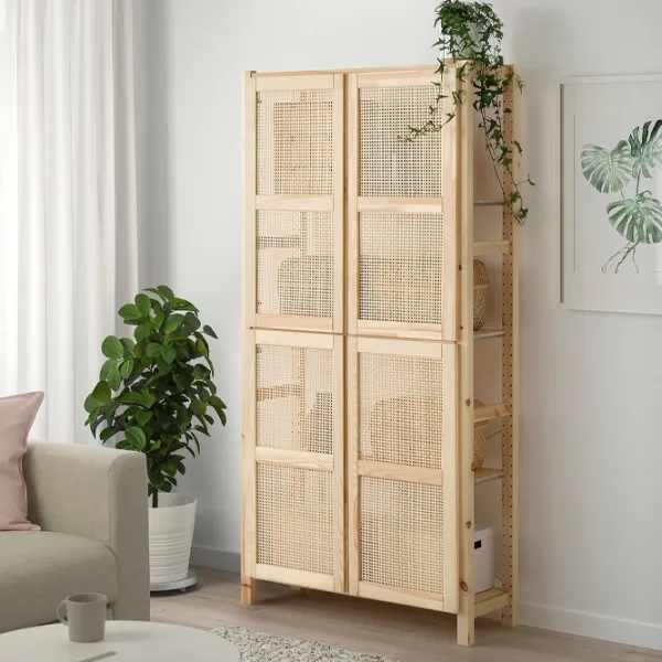 Etajeră Ikea Ivar/Observator 179 x 89 x 30 cm / Bambus / Pine photo 7