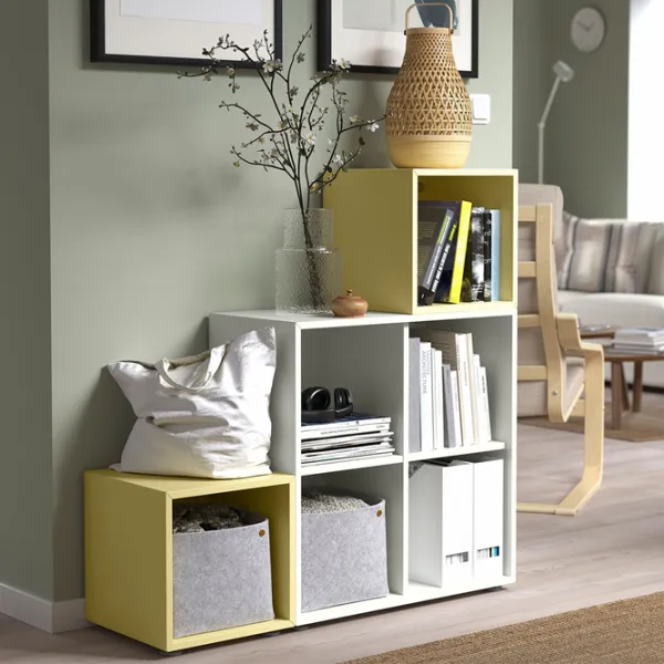 Etajeră Ikea Eket 107 x 105 x 35 cm / PAL / White photo 5