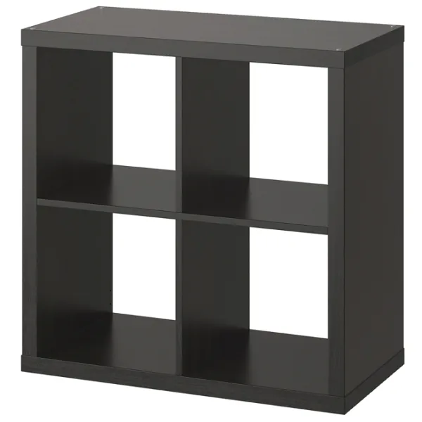 Стеллаж Ikea Kallax 77 x 77 x 39см cm / ЛДСП / Black photo 1