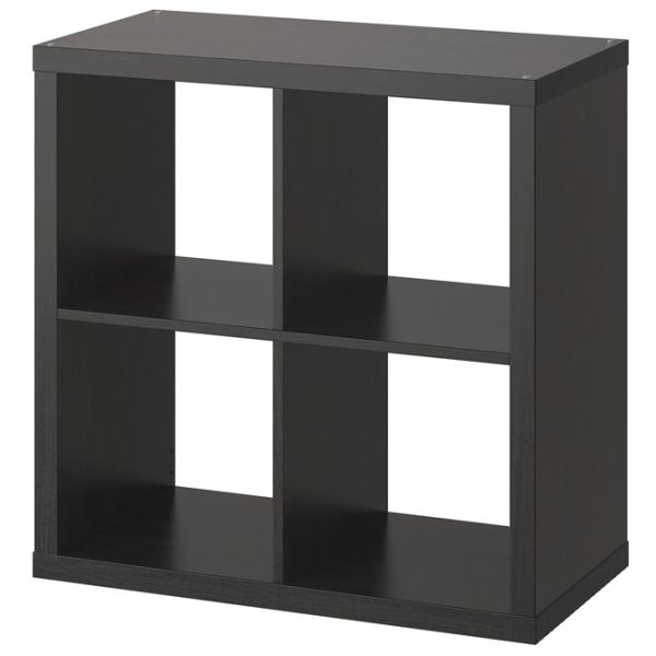 Стеллаж Ikea Kallax 77 x 77 x 39см cm / ЛДСП / Black photo 1