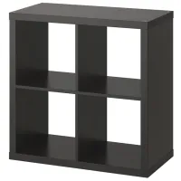 Стеллаж Ikea Kallax 77 x 77 x 39см cm / ЛДСП / Black