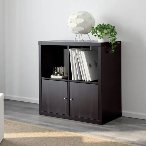 Стеллаж Ikea Kallax 77 x 77 x 39см cm / ЛДСП / Black photo 3