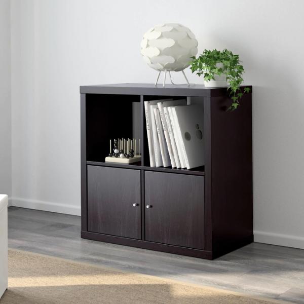 Стеллаж Ikea Kallax 77 x 77 x 39см cm / ЛДСП / Black photo 3