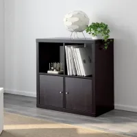 Стеллаж Ikea Kallax 77 x 77 x 39см cm / ЛДСП / Black photo 3