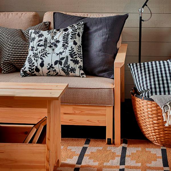 Ковер Ikea Telegraflinje Желтый Бежевый / Хлопок photo 5 Ковер Ikea Telegraflinje Желтый Бежевый / Хлопок photo 5