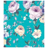 Обои Grandeco Bohemia 2 Синий / Флористика