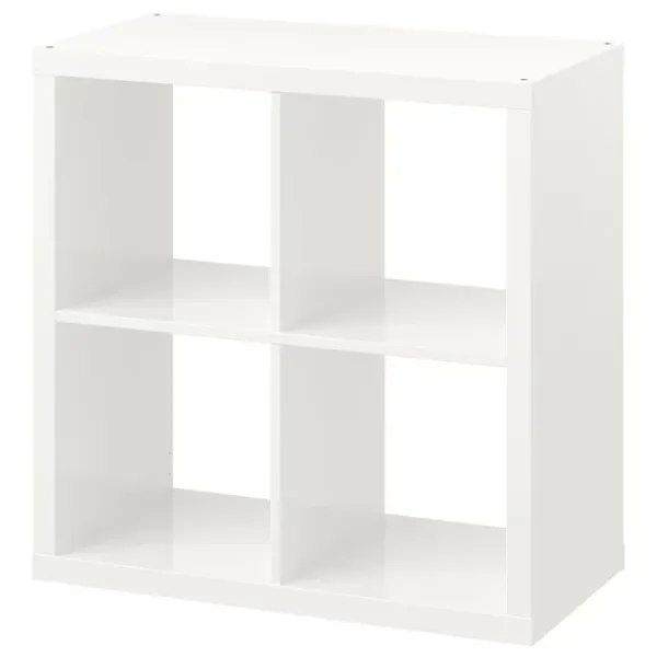 Стеллаж Ikea Kallax 77 x 77 x 39см cm / ЛДСП / White Gloss photo 1