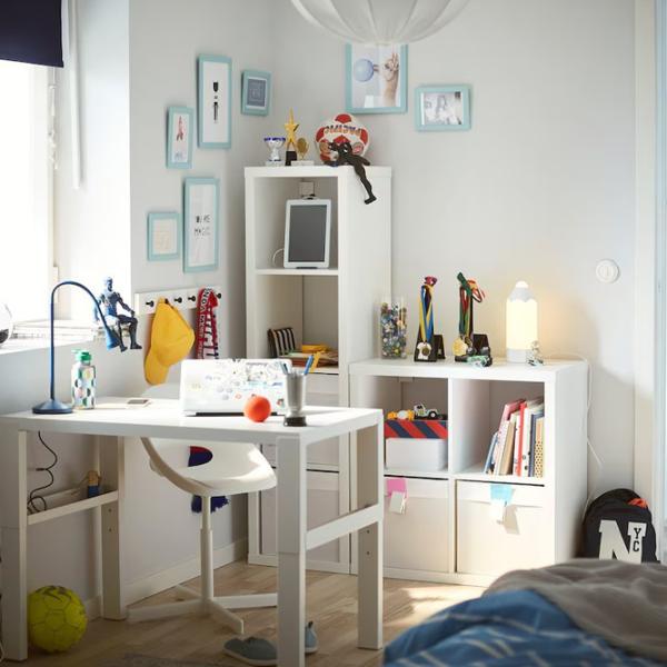 Стеллаж Ikea Kallax 77 x 77 x 39см cm / ЛДСП / White Gloss photo 7