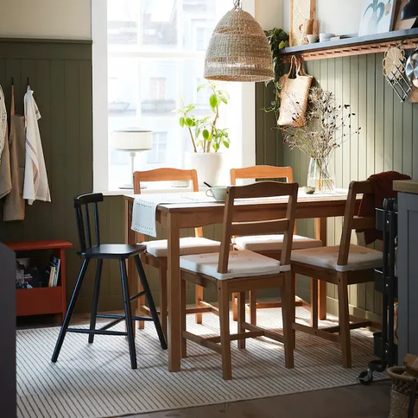 Ковер Ikea Starreklinte Бежевый Черный / Хлопок photo 4 Ковер Ikea Starreklinte Бежевый Черный / Хлопок photo 4