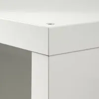 Стеллаж Ikea Eket 107 x 105 x 35см cm / ЛДСП / White photo 3