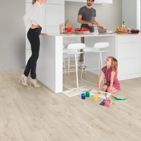 Виниловые полы Quick-Step Balance Click Light Grey / LVT photo 4