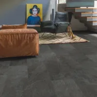 Pardoseli de vinil Quick-Step Ambient Click Dark Grey / LVT photo 4