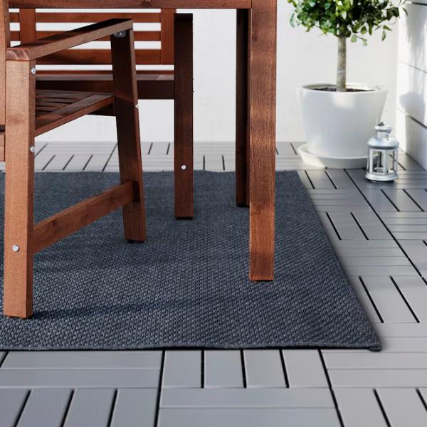 Ковер Ikea Morum Тёмно-серый / Полипропилен photo 4