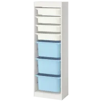 Стеллаж Ikea Trofast 7 145 x 46 x 30см cm / ЛДСП / White