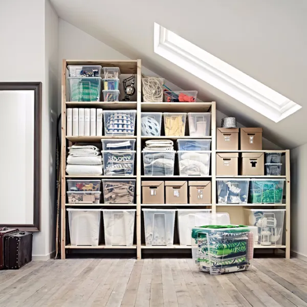 Стеллаж Ikea Ivar 3 226 x 259 x 50см cm / Массив / Сосна photo 4