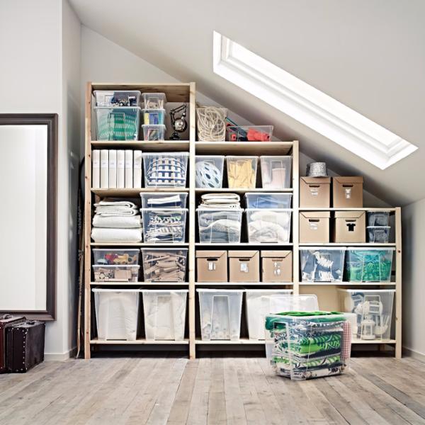 Стеллаж Ikea Ivar 3 226 x 259 x 50см cm / Массив / Сосна photo 4