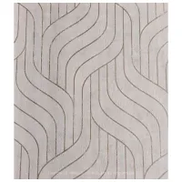 Обои Grandeco Winona Light Beige / Полоски