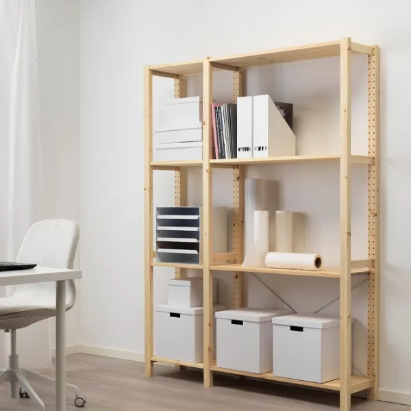 Стеллаж Ikea Ivar 2 179 x 134 x 30см cm / Массивная сосна / Сосна photo 5