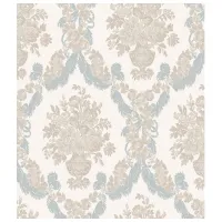 Обои Parato I Damaschi White Beige / Флористика