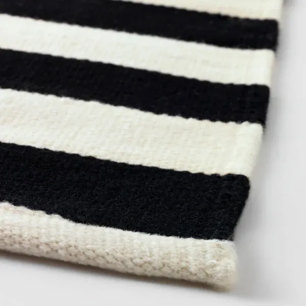 Covor Ikea Stockholm  Black Beige / Lână photo 3 Covor Ikea Stockholm  Black Beige / Lână photo 3