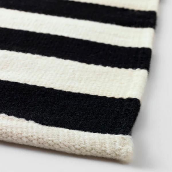 Covor Ikea Stockholm  Black Beige / Lână photo 3 Covor Ikea Stockholm  Black Beige / Lână photo 3