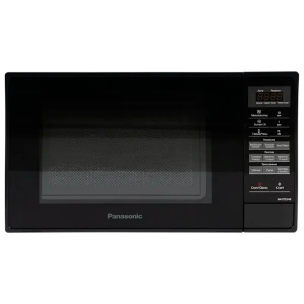 Микроволновая печь Panasonic NN-ST25HBZUE Отдельно стоящий / 800 Вт / Черный photo 1