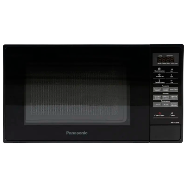 Микроволновая печь Panasonic NN-ST25HBZUE Отдельно стоящий / 800 Вт / Черный photo 1