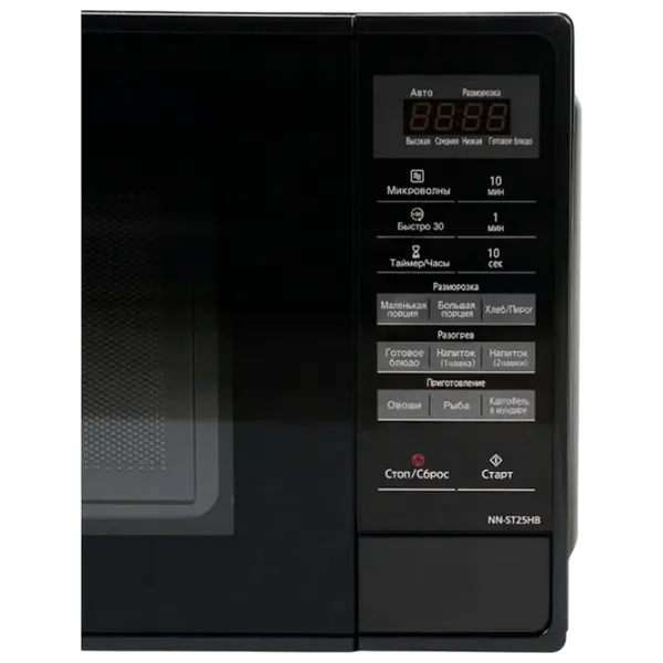 Микроволновая печь Panasonic NN-ST25HBZUE Отдельно стоящий / 800 Вт / Черный photo 3