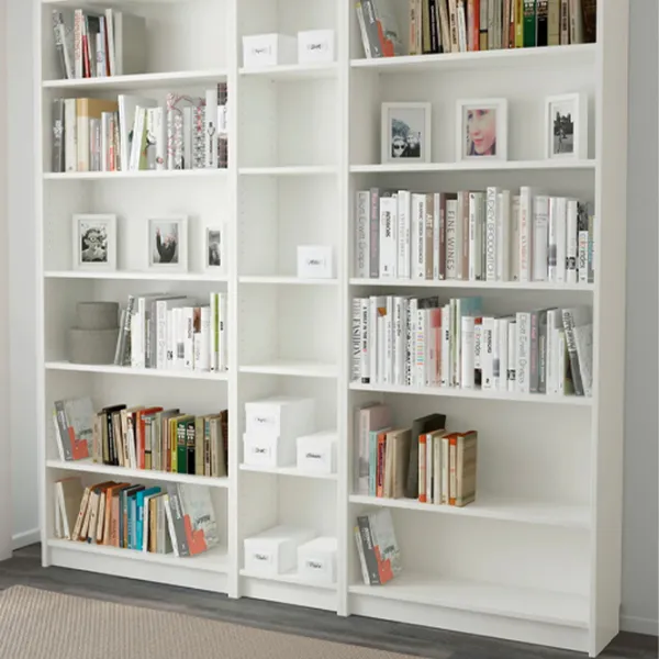 Etajeră Ikea Billy  237 x 200 x 28 cm / PAL / White photo 4