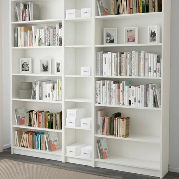 Etajeră Ikea Billy  237 x 200 x 28 cm / PAL / White photo 4