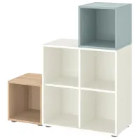 Etajeră Ikea Eket 107 x 105 x 35 cm / PAL / White