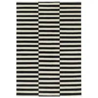 Covor Ikea Stockholm  Black White / Lână