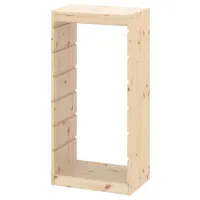 Стеллаж Ikea Trofast 4 91 x 44 x 30см cm / Массивная сосна / Сосна photo 2