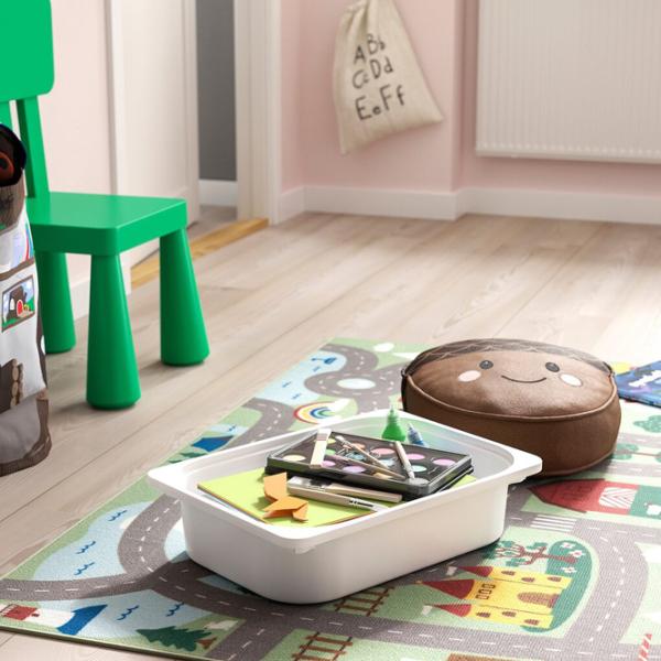 Стеллаж Ikea Trofast 4 91 x 44 x 30см cm / Массивная сосна / Сосна photo 8