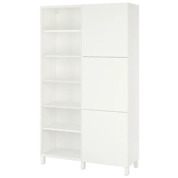 Etajeră Ikea Besta 202 x 120 x 42 cm / PAL / White photo 1