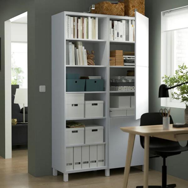 Etajeră Ikea Besta 202 x 120 x 42 cm / PAL / White photo 6