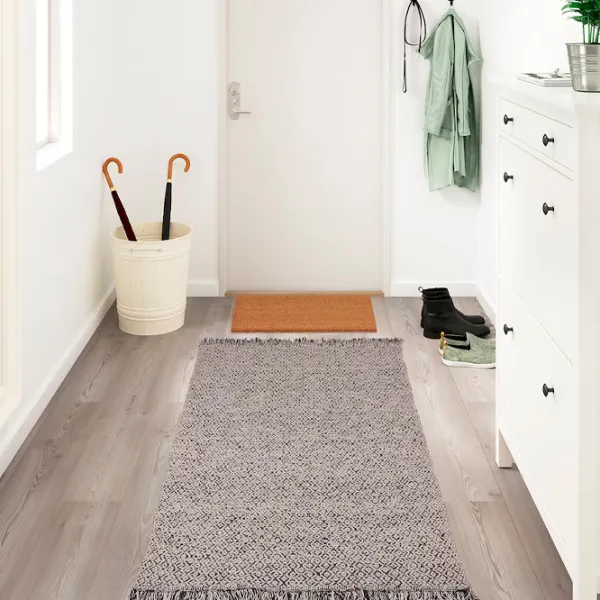 Ковер Ikea Rorkar Black Gray / Хлопок photo 4 Ковер Ikea Rorkar Black Gray / Хлопок photo 4