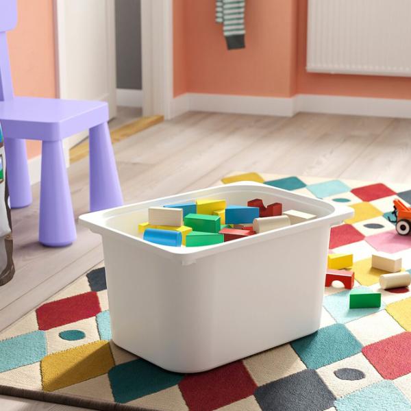 Etajeră cu containere Ikea Trofast 8 94 x 99 x 44 cm / PAL / White photo 8