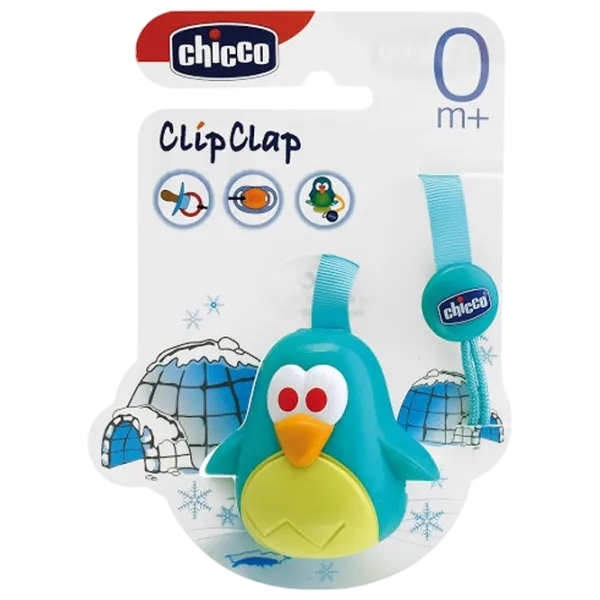 Clip pentru suzetă universal Chicco 00587.00 Unisex / 0 luni - / Latex, silicon / Multicolor photo 1