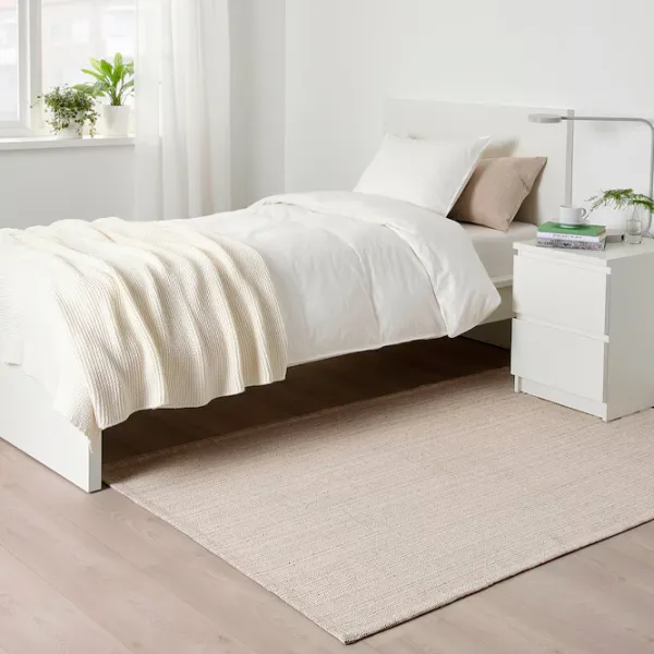 Ковер Ikea Tiphede Бежевый / Хлопок photo 3 Ковер Ikea Tiphede Бежевый / Хлопок photo 3