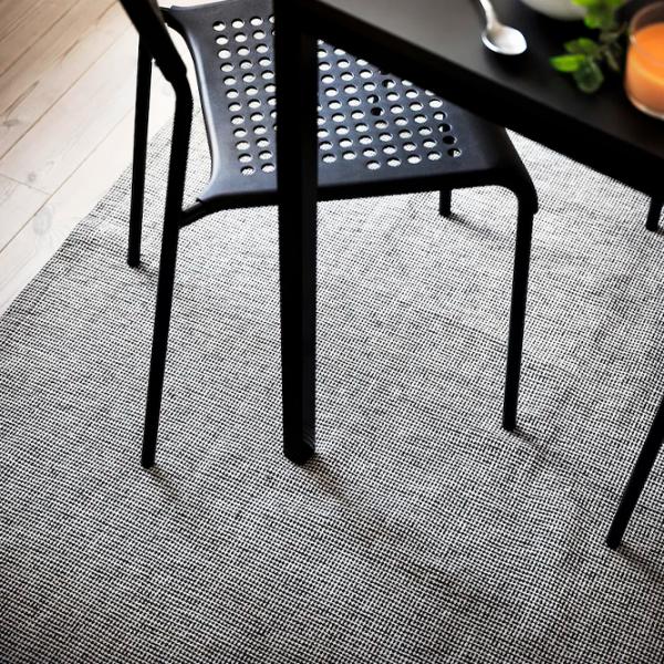 Covor Ikea Tiphede Gray Black / Bumbac photo 3 Covor Ikea Tiphede Gray Black / Bumbac photo 3