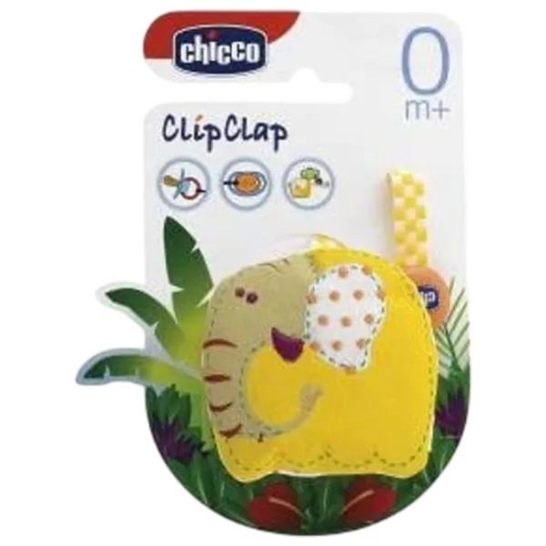 Clip pentru suzetă universal Chicco 00584.00 Unisex / 0 luni - / Latex, silicon / Multicolor photo 2