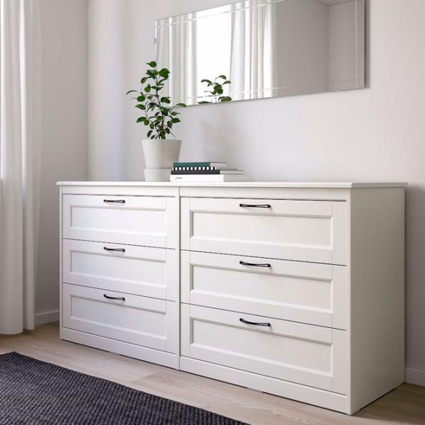 Pat Ikea Songesand 4 140 x 200 cm / Furnir / White photo 7