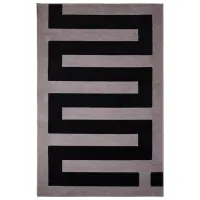 Covor Ikea Blaskata Black Gray / Poliester